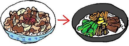 牛丼よりビビンバ