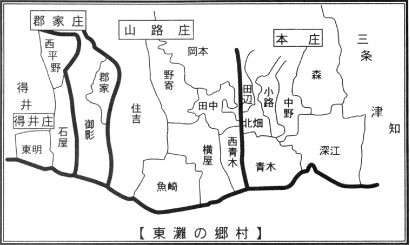 東灘の郷村の図