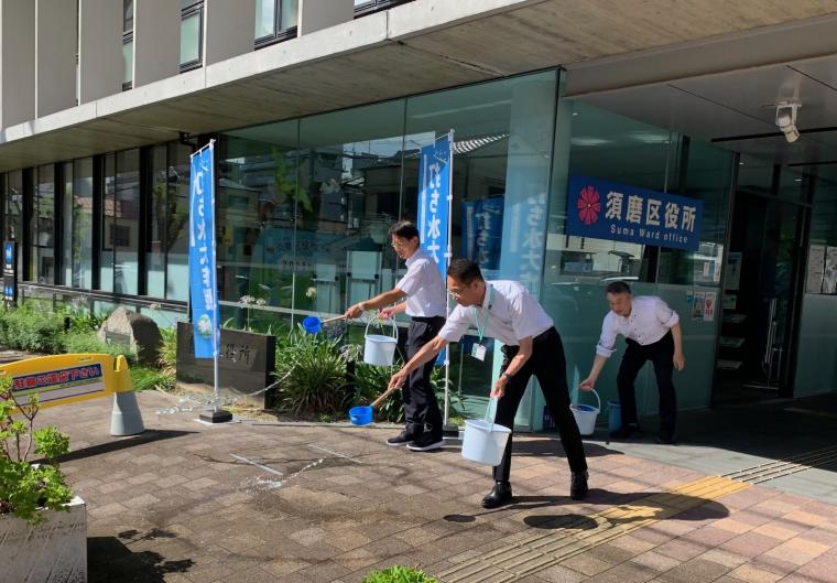 打ち水