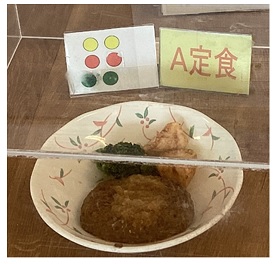 定食表示