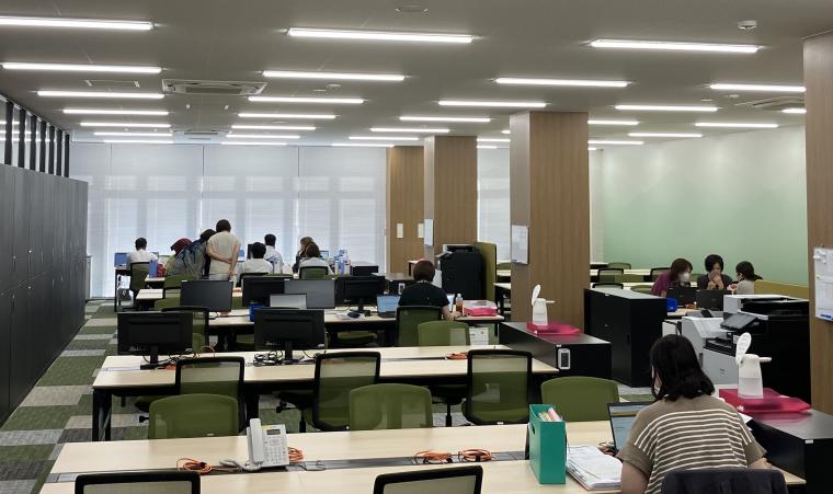 teteでの業務の様子画像