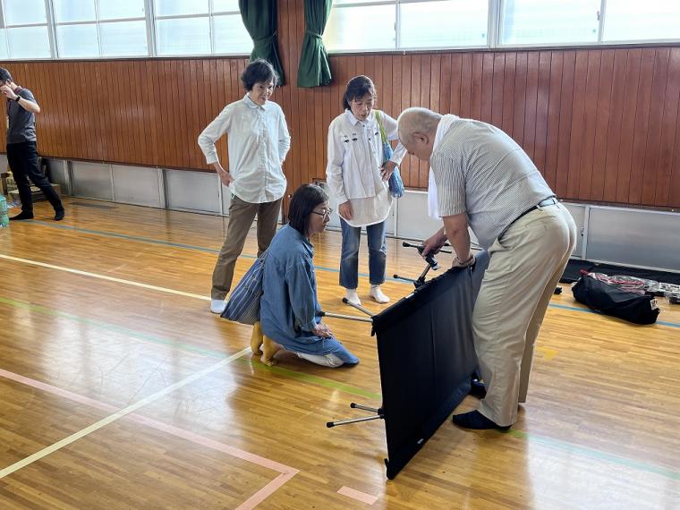 簡易ベット作り