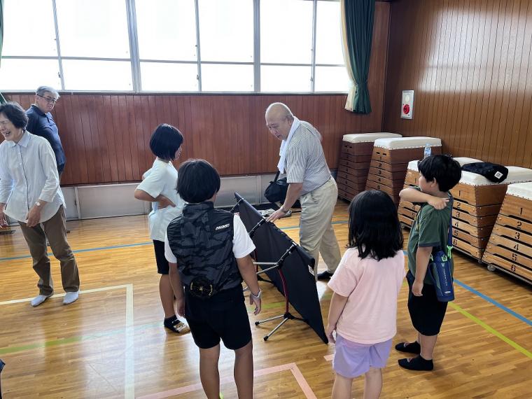 簡易ベット完成