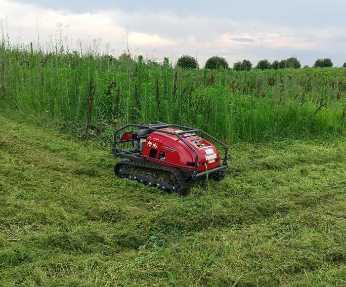 草刈りロボットの写真
