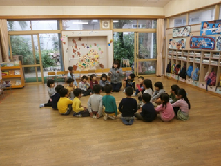 幼稚園での保育の様子