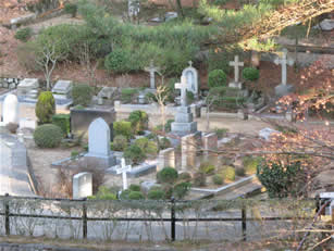 再度公園の外国人墓地