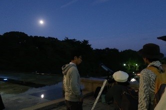 月の観察会