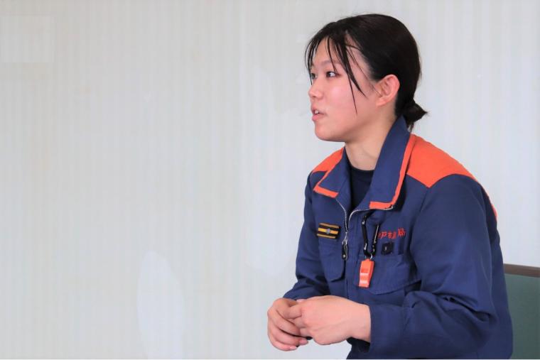 消防隊員インタビュー