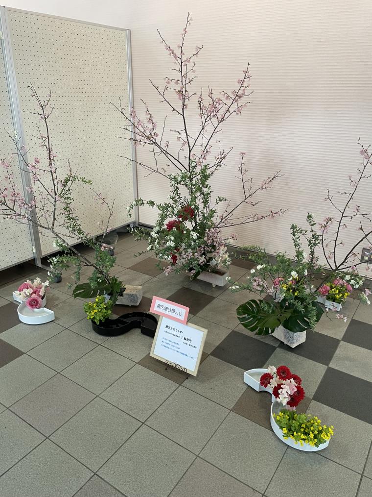いけばな展の様子2
