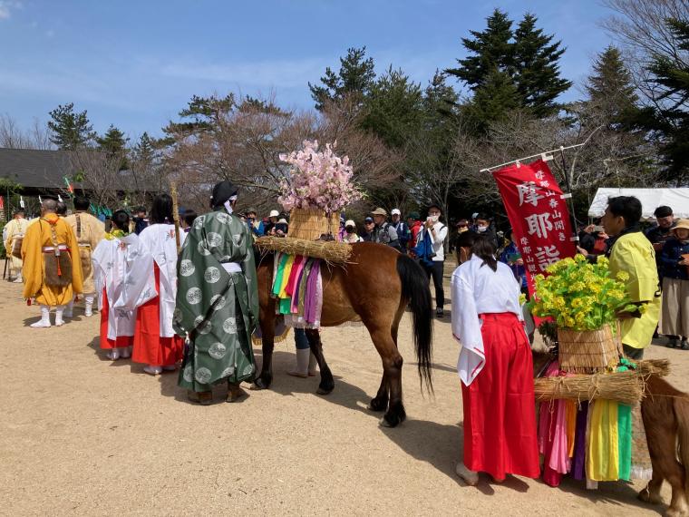 昨年度の摩耶詣祭の様子②