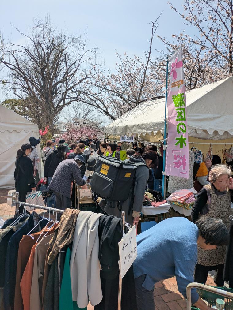 ブースの様子②（第30回なだ桜まつり）