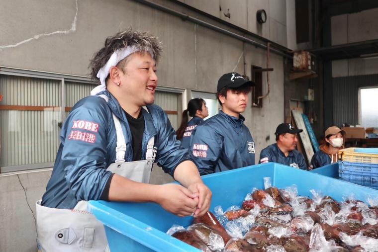 海と、魚と③
