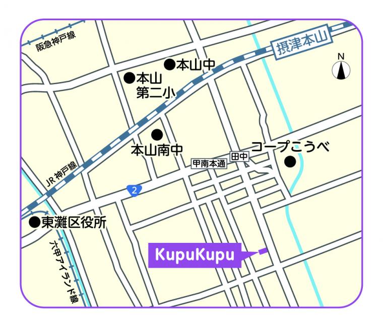 KupuKupu map