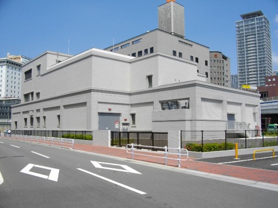 ポンプ場施設の写真