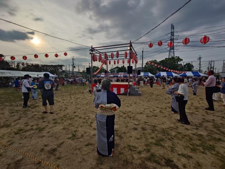 8月23日北神星和台夏祭り