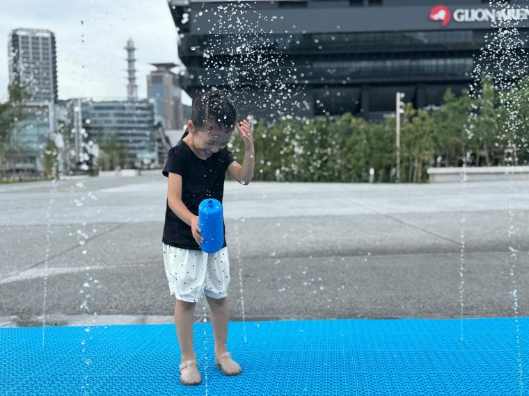 噴水（提供：One Bright KOBE）